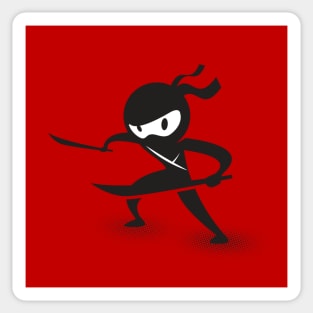 Ninja Stance Sticker